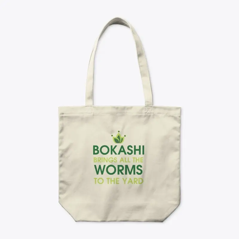 Bokashi Brings all the Worms to the Yard