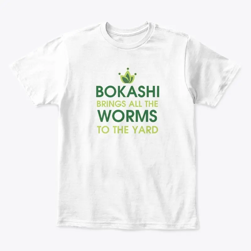 Bokashi Brings all the Worms to the Yard