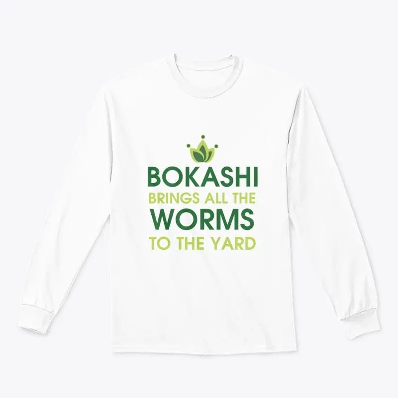 Bokashi Brings all the Worms to the Yard